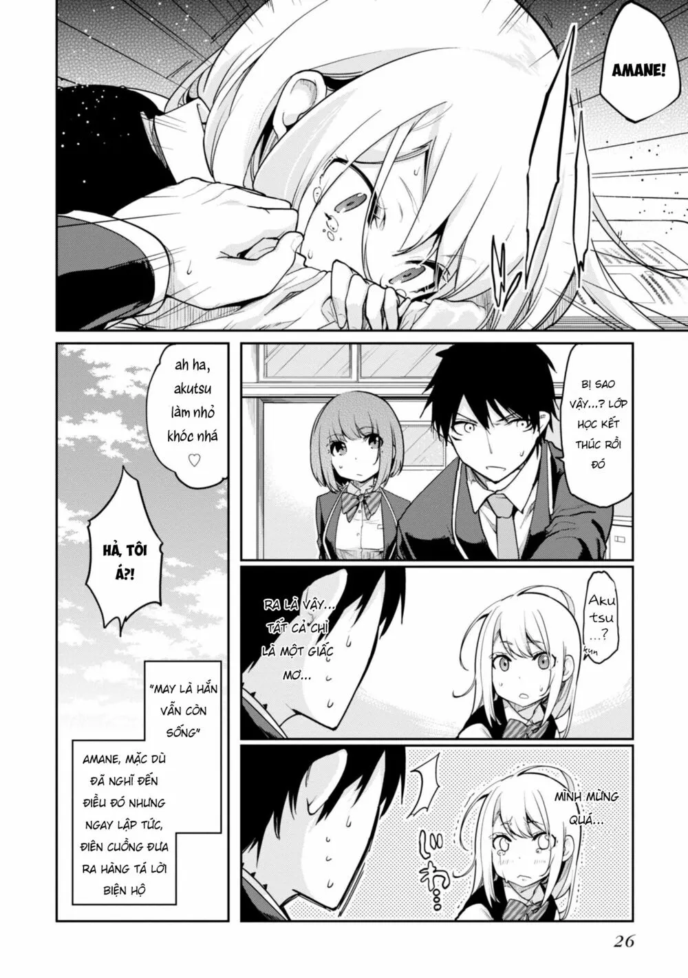 HentaiVN.net - Ảnh 29 - Con quỷ ngu ngốc dám nhờn với các chị thiên thần [Oroka na Tenshi wa Akuma to Odoru; The Foolish Angel Dances with Demons] - Chap 14