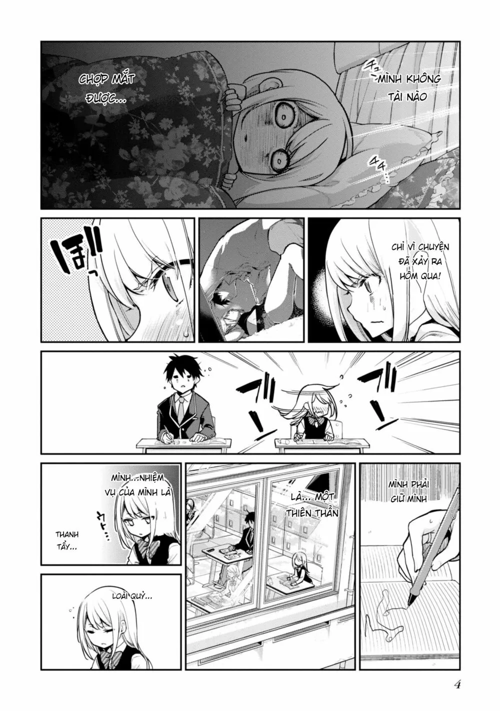 HentaiVN.net - Ảnh 7 - Con quỷ ngu ngốc dám nhờn với các chị thiên thần [Oroka na Tenshi wa Akuma to Odoru; The Foolish Angel Dances with Demons] - Chap 14