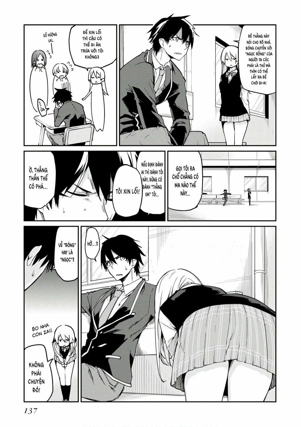 HentaiVN.net - Ảnh 18 - Con quỷ ngu ngốc dám nhờn với các chị thiên thần [Oroka na Tenshi wa Akuma to Odoru; The Foolish Angel Dances with Demons] - Chap 24