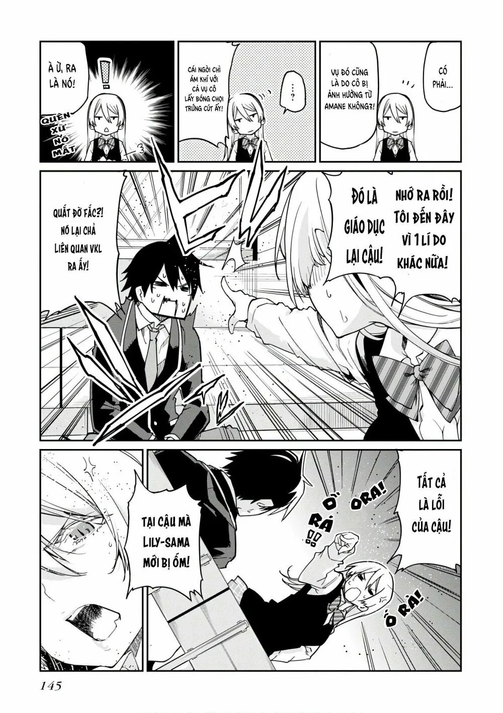 HentaiVN.net - Ảnh 26 - Con quỷ ngu ngốc dám nhờn với các chị thiên thần [Oroka na Tenshi wa Akuma to Odoru; The Foolish Angel Dances with Demons] - Chap 24