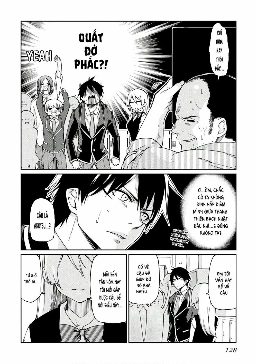HentaiVN.net - Ảnh 9 - Con quỷ ngu ngốc dám nhờn với các chị thiên thần [Oroka na Tenshi wa Akuma to Odoru; The Foolish Angel Dances with Demons] - Chap 24