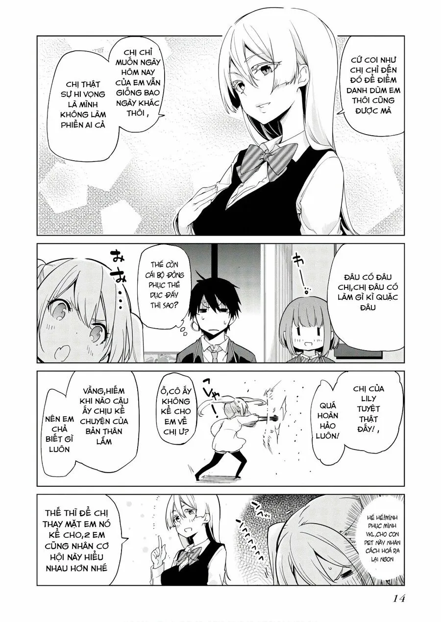 HentaiVN.net - Ảnh 13 - Con quỷ ngu ngốc dám nhờn với các chị thiên thần [Oroka na Tenshi wa Akuma to Odoru; The Foolish Angel Dances with Demons] - Chap 25