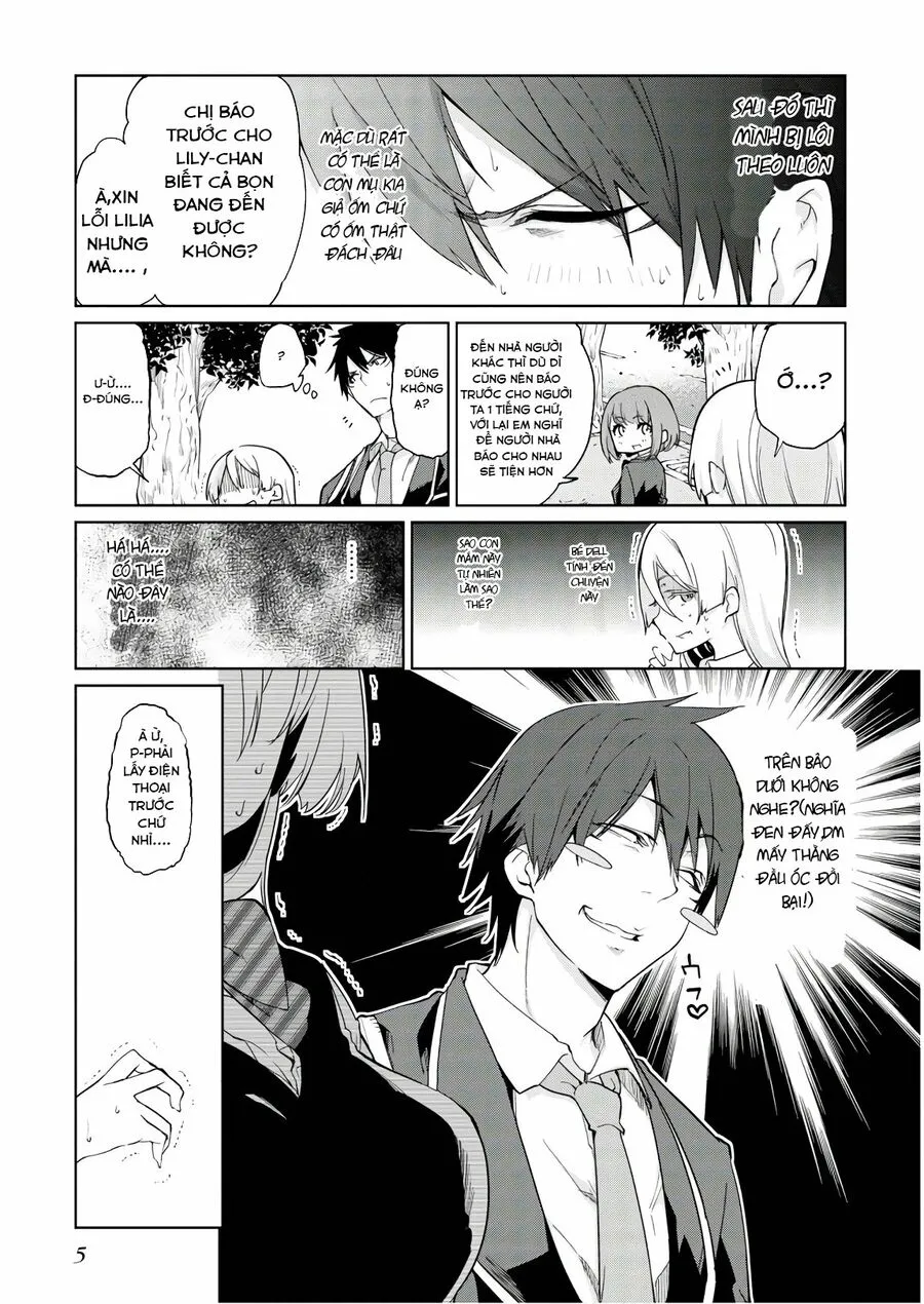 HentaiVN.net - Ảnh 4 - Con quỷ ngu ngốc dám nhờn với các chị thiên thần [Oroka na Tenshi wa Akuma to Odoru; The Foolish Angel Dances with Demons] - Chap 25