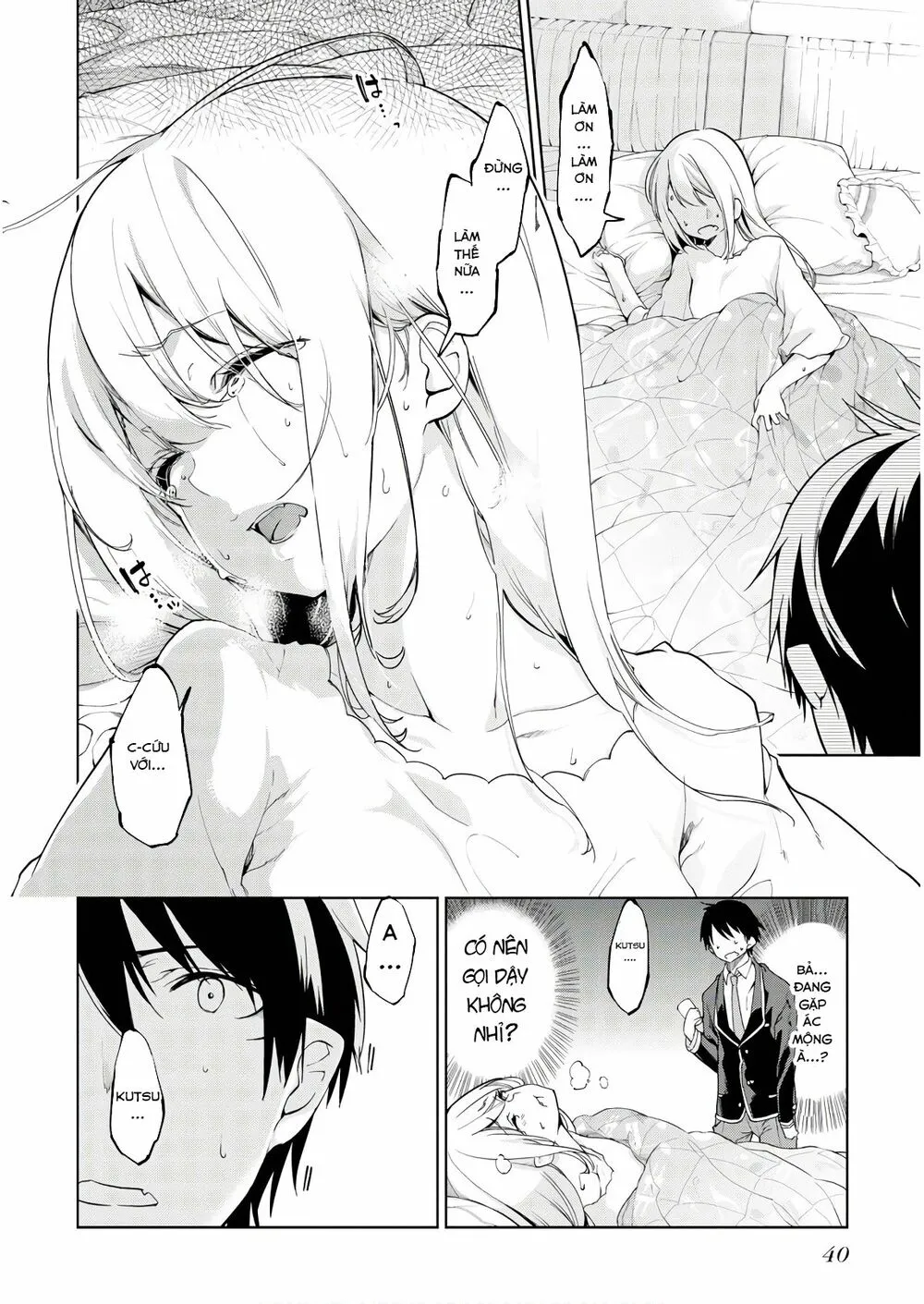 HentaiVN.net - Ảnh 11 - Con quỷ ngu ngốc dám nhờn với các chị thiên thần [Oroka na Tenshi wa Akuma to Odoru; The Foolish Angel Dances with Demons] - Chap 26