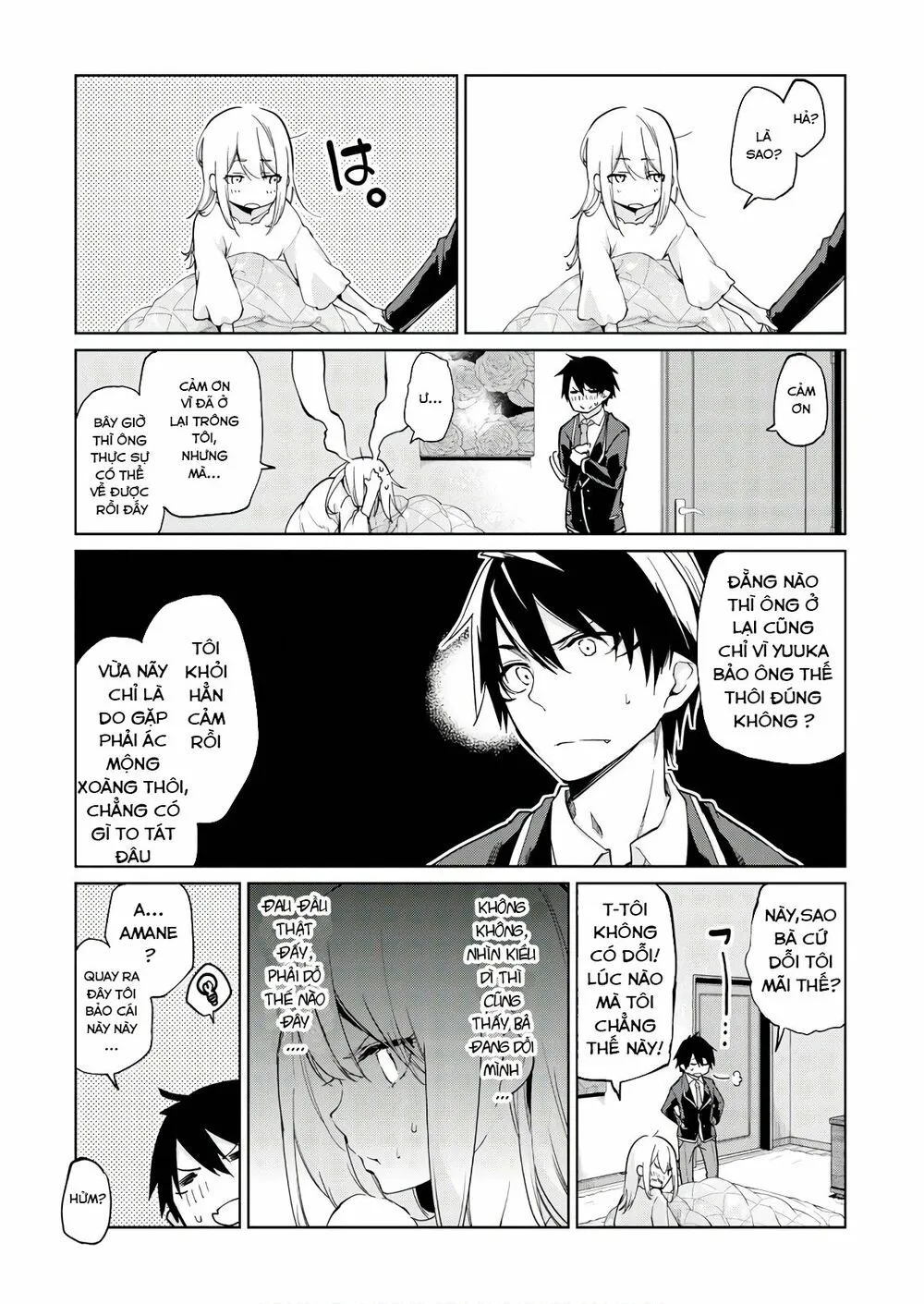 HentaiVN.net - Ảnh 14 - Con quỷ ngu ngốc dám nhờn với các chị thiên thần [Oroka na Tenshi wa Akuma to Odoru; The Foolish Angel Dances with Demons] - Chap 26