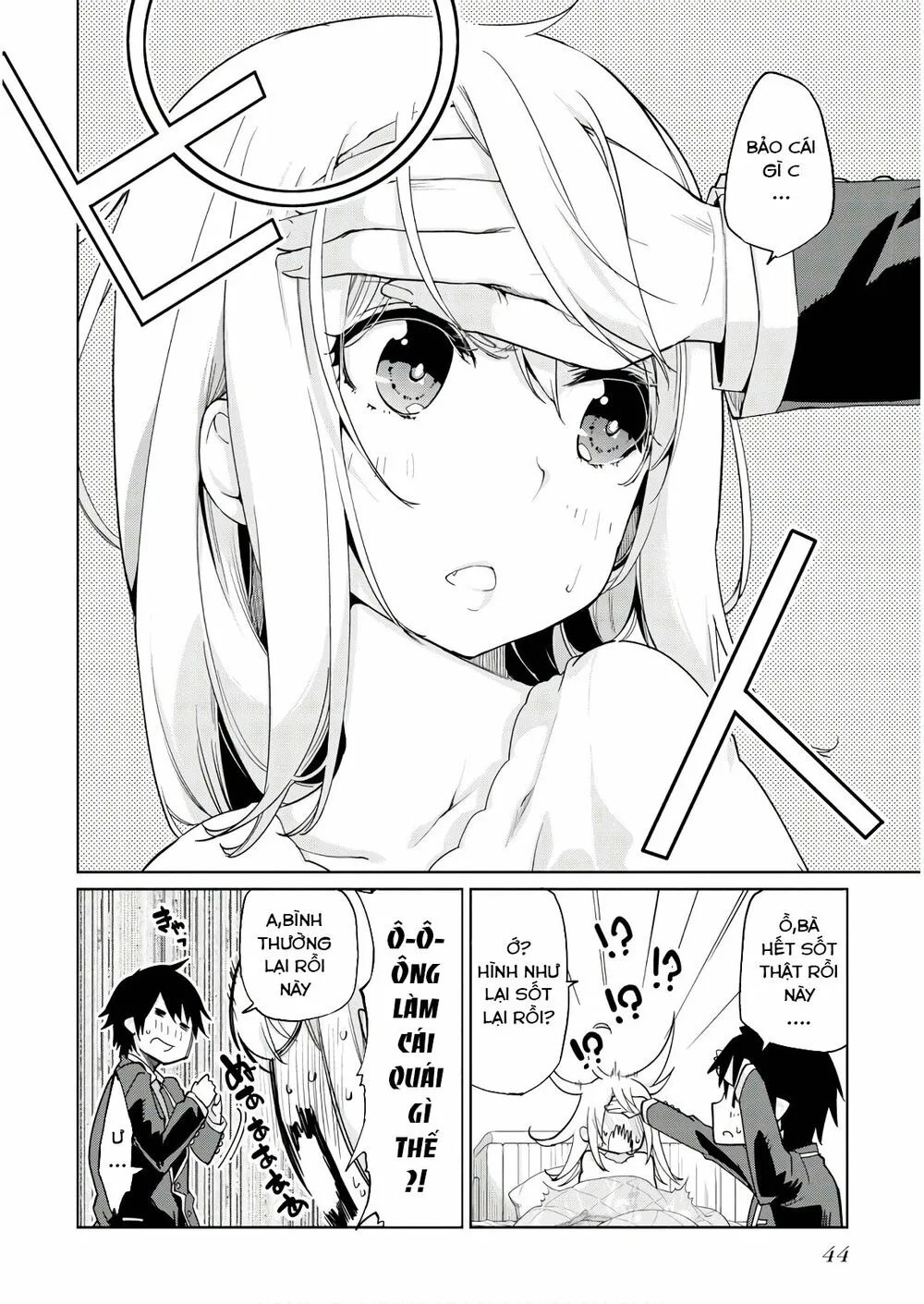HentaiVN.net - Ảnh 15 - Con quỷ ngu ngốc dám nhờn với các chị thiên thần [Oroka na Tenshi wa Akuma to Odoru; The Foolish Angel Dances with Demons] - Chap 26