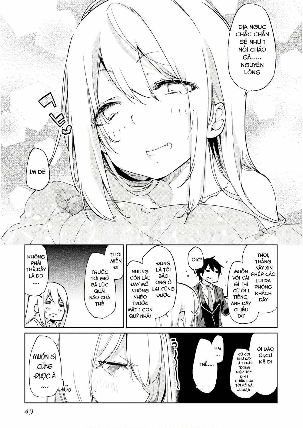 HentaiVN.net - Ảnh 20 - Con quỷ ngu ngốc dám nhờn với các chị thiên thần [Oroka na Tenshi wa Akuma to Odoru; The Foolish Angel Dances with Demons] - Chap 26