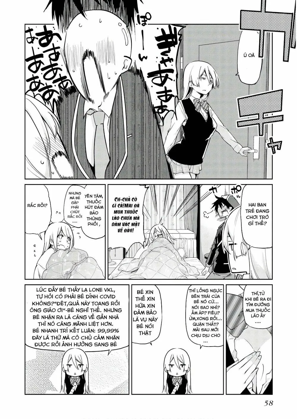 HentaiVN.net - Ảnh 29 - Con quỷ ngu ngốc dám nhờn với các chị thiên thần [Oroka na Tenshi wa Akuma to Odoru; The Foolish Angel Dances with Demons] - Chap 26