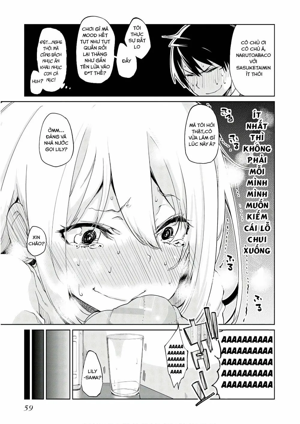 HentaiVN.net - Ảnh 30 - Con quỷ ngu ngốc dám nhờn với các chị thiên thần [Oroka na Tenshi wa Akuma to Odoru; The Foolish Angel Dances with Demons] - Chap 26