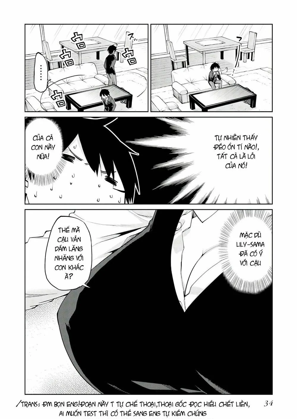 HentaiVN.net - Ảnh 5 - Con quỷ ngu ngốc dám nhờn với các chị thiên thần [Oroka na Tenshi wa Akuma to Odoru; The Foolish Angel Dances with Demons] - Chap 26