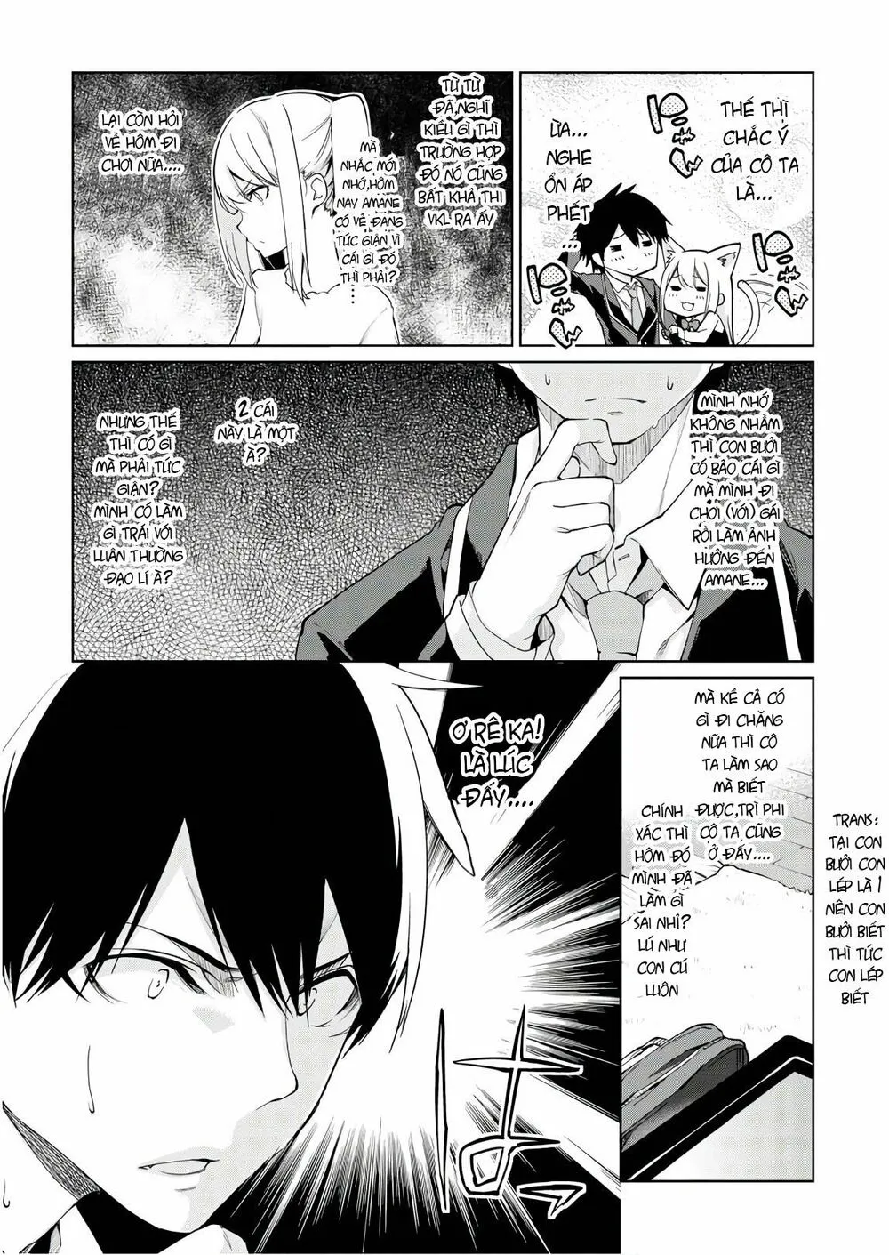 HentaiVN.net - Ảnh 6 - Con quỷ ngu ngốc dám nhờn với các chị thiên thần [Oroka na Tenshi wa Akuma to Odoru; The Foolish Angel Dances with Demons] - Chap 26