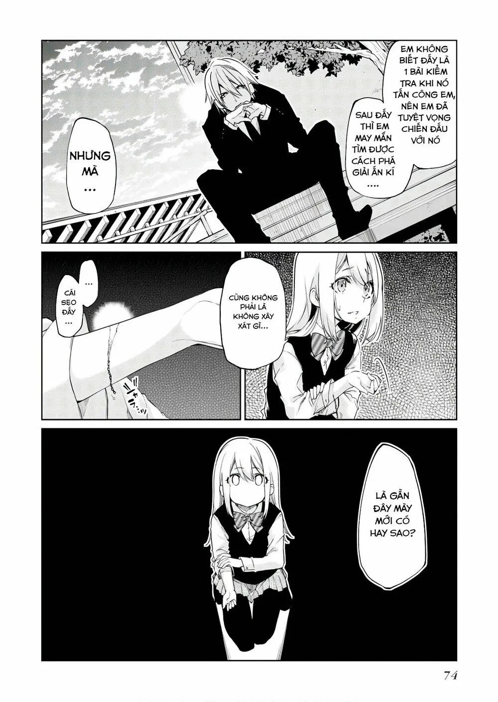 HentaiVN.net - Ảnh 13 - Con quỷ ngu ngốc dám nhờn với các chị thiên thần [Oroka na Tenshi wa Akuma to Odoru; The Foolish Angel Dances with Demons] - Chap 27