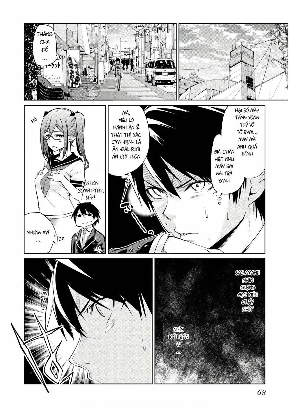 HentaiVN.net - Ảnh 7 - Con quỷ ngu ngốc dám nhờn với các chị thiên thần [Oroka na Tenshi wa Akuma to Odoru; The Foolish Angel Dances with Demons] - Chap 27