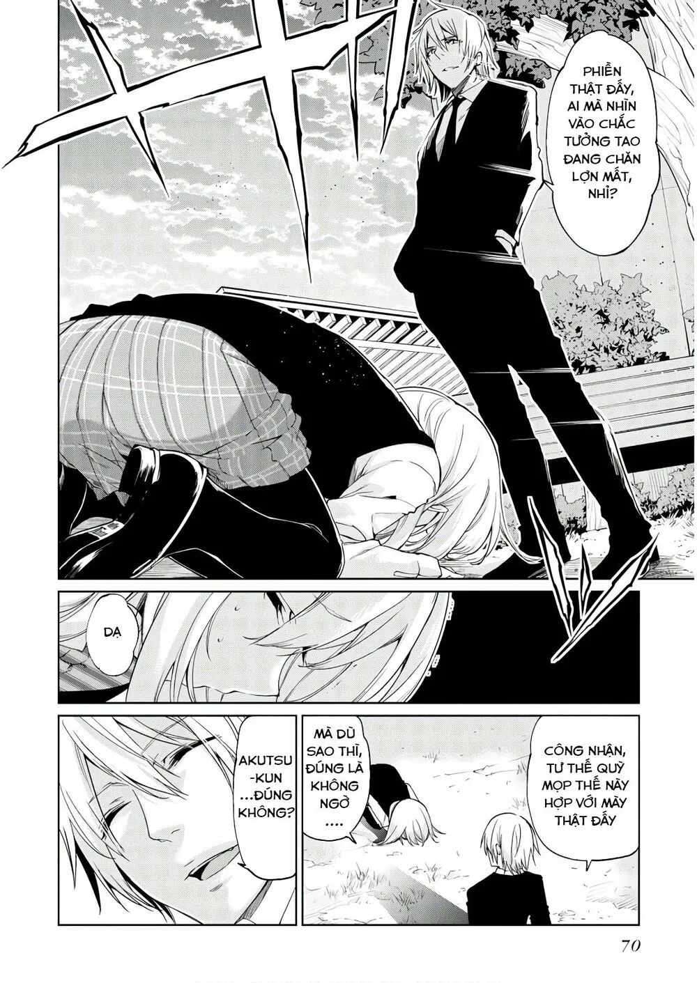 HentaiVN.net - Ảnh 9 - Con quỷ ngu ngốc dám nhờn với các chị thiên thần [Oroka na Tenshi wa Akuma to Odoru; The Foolish Angel Dances with Demons] - Chap 27