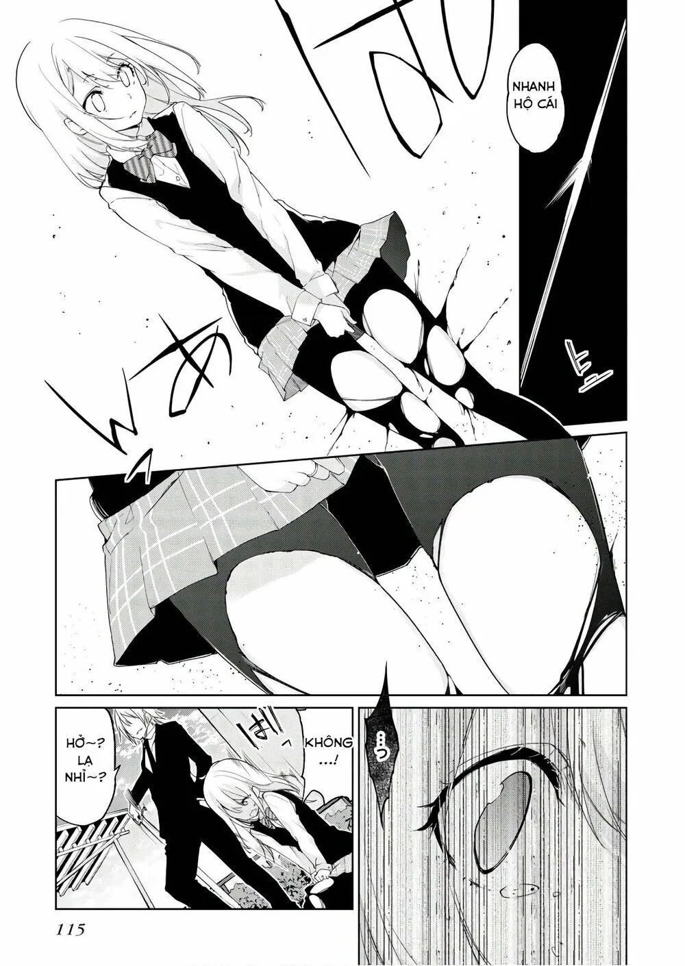 HentaiVN.net - Ảnh 22 - Con quỷ ngu ngốc dám nhờn với các chị thiên thần [Oroka na Tenshi wa Akuma to Odoru; The Foolish Angel Dances with Demons] - Chap 28