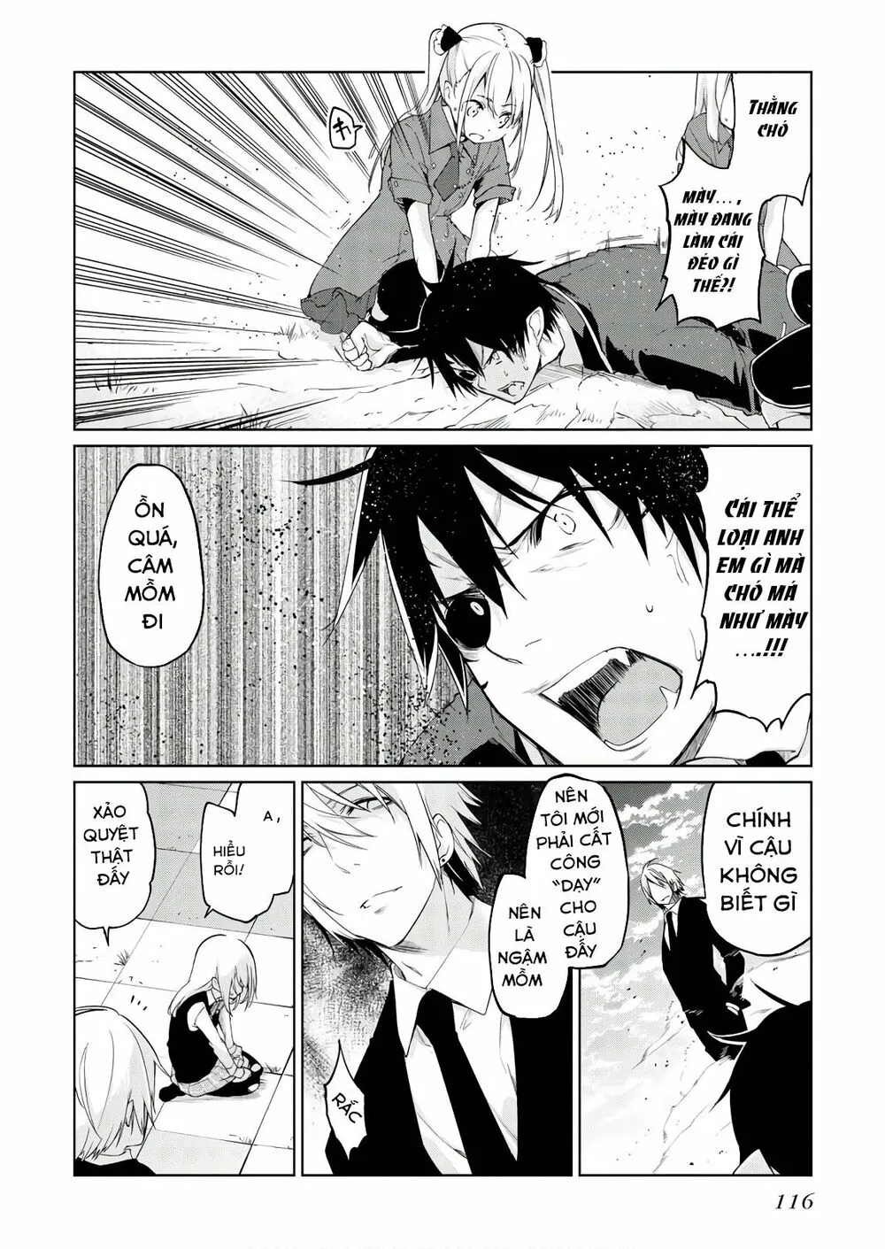 HentaiVN.net - Ảnh 23 - Con quỷ ngu ngốc dám nhờn với các chị thiên thần [Oroka na Tenshi wa Akuma to Odoru; The Foolish Angel Dances with Demons] - Chap 28