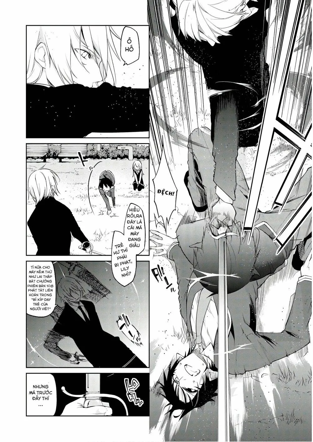 HentaiVN.net - Ảnh 5 - Con quỷ ngu ngốc dám nhờn với các chị thiên thần [Oroka na Tenshi wa Akuma to Odoru; The Foolish Angel Dances with Demons] - Chap 28