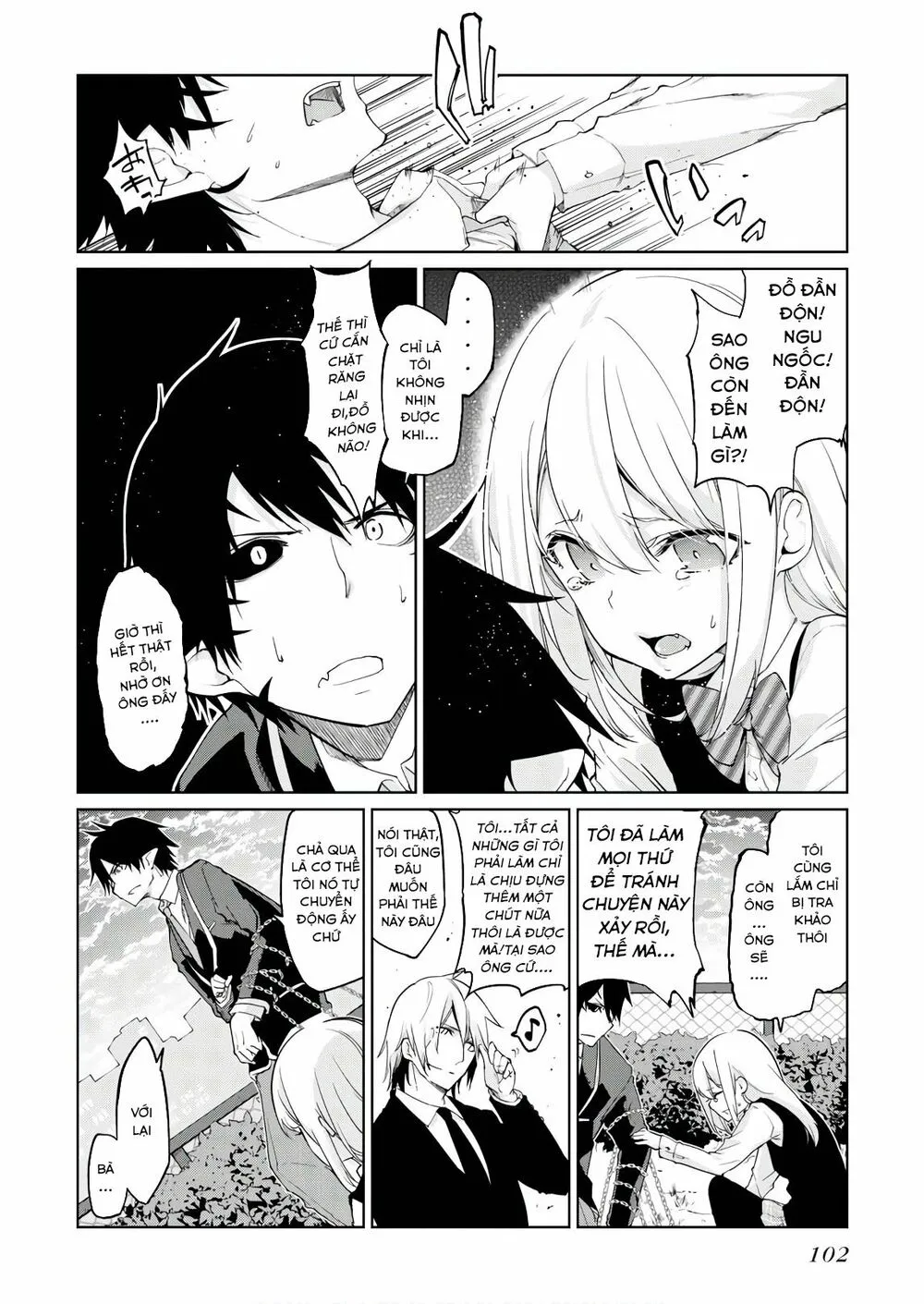 HentaiVN.net - Ảnh 9 - Con quỷ ngu ngốc dám nhờn với các chị thiên thần [Oroka na Tenshi wa Akuma to Odoru; The Foolish Angel Dances with Demons] - Chap 28