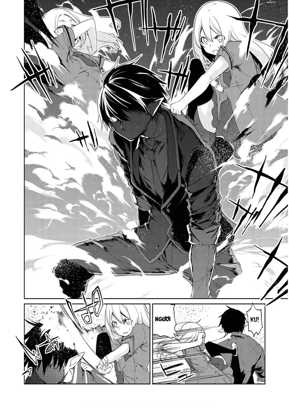 HentaiVN.net - Ảnh 15 - Con quỷ ngu ngốc dám nhờn với các chị thiên thần [Oroka na Tenshi wa Akuma to Odoru; The Foolish Angel Dances with Demons] - Chap 29