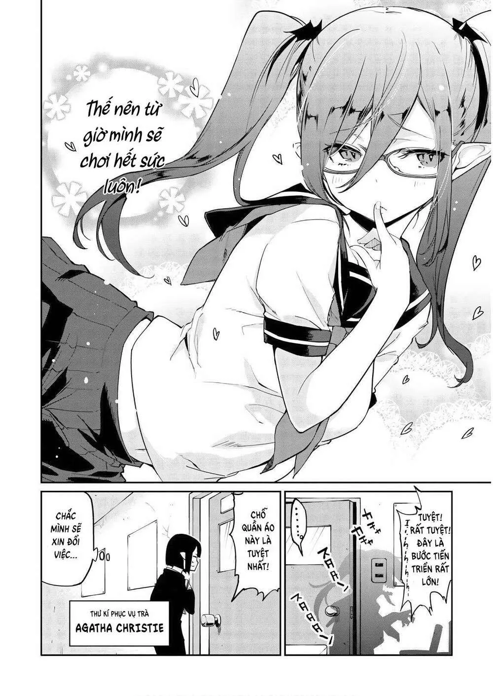 HentaiVN.net - Ảnh 5 - Con quỷ ngu ngốc dám nhờn với các chị thiên thần [Oroka na Tenshi wa Akuma to Odoru; The Foolish Angel Dances with Demons] - Chap 29.5