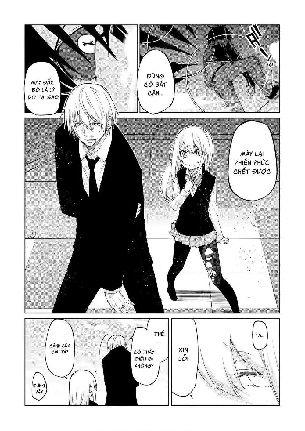 HentaiVN.net - Ảnh 10 - Con quỷ ngu ngốc dám nhờn với các chị thiên thần [Oroka na Tenshi wa Akuma to Odoru; The Foolish Angel Dances with Demons] - Chap 30