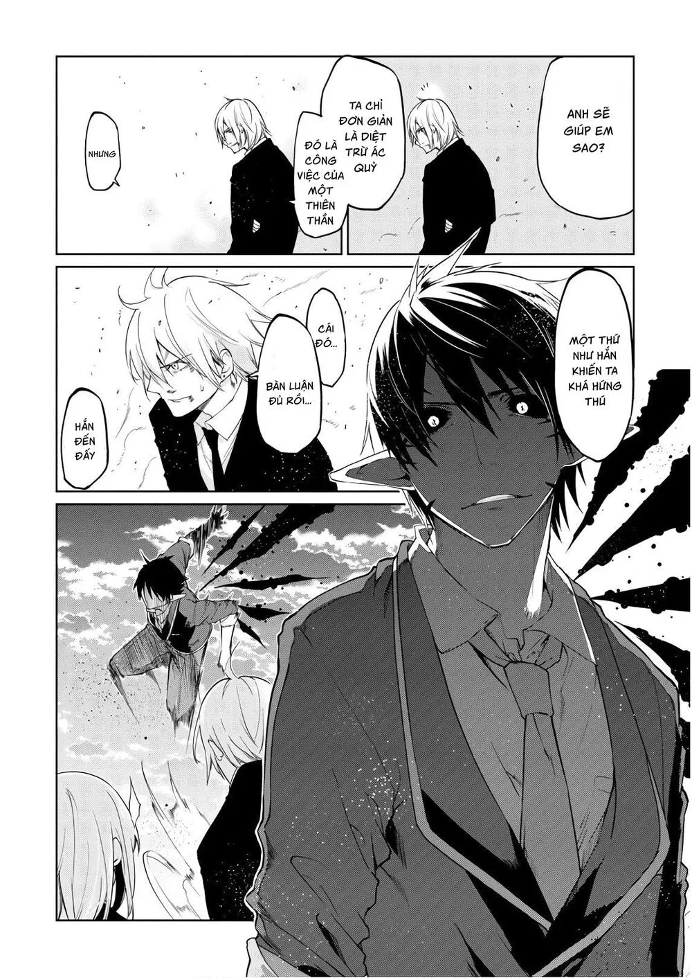 HentaiVN.net - Ảnh 12 - Con quỷ ngu ngốc dám nhờn với các chị thiên thần [Oroka na Tenshi wa Akuma to Odoru; The Foolish Angel Dances with Demons] - Chap 30