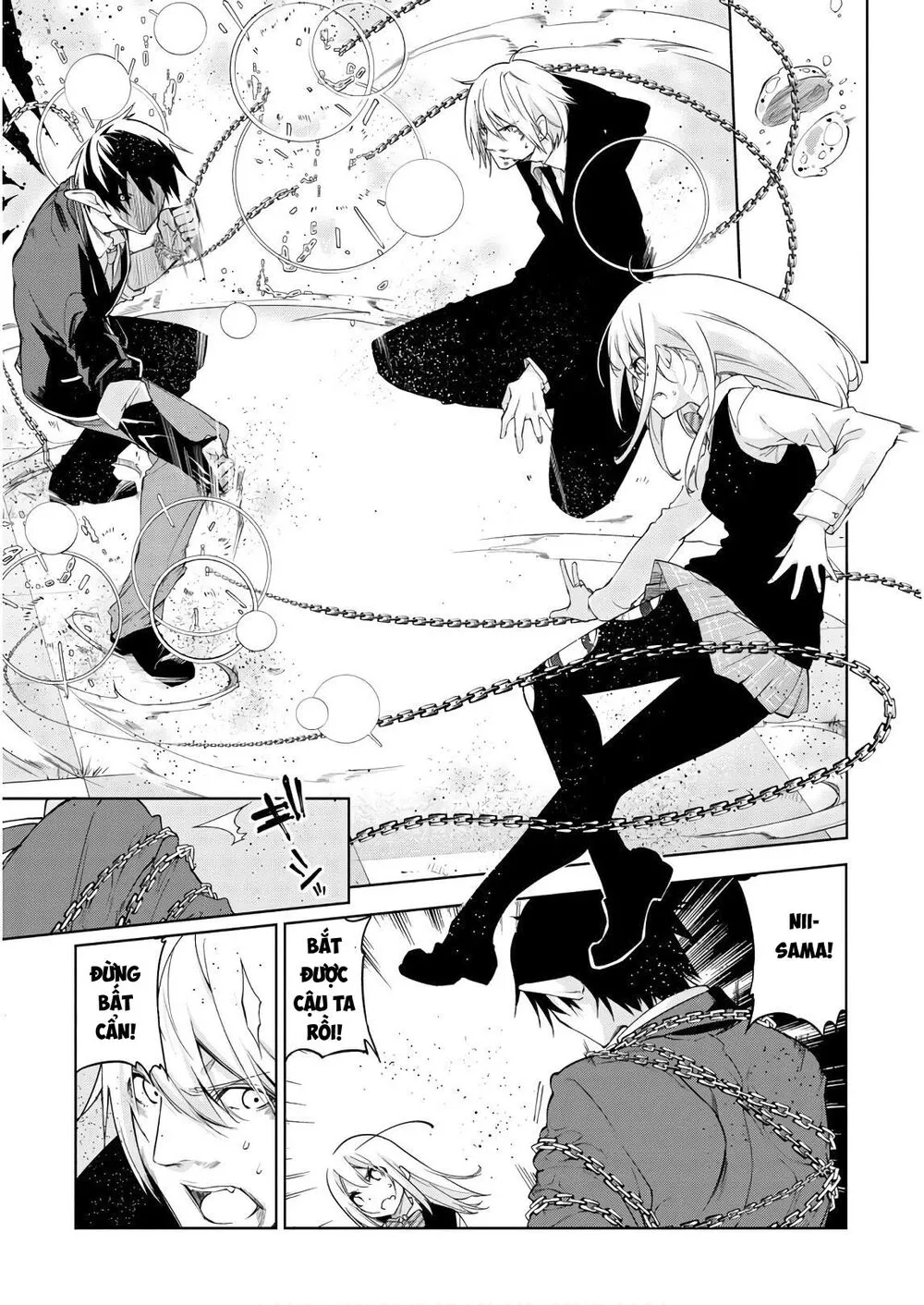 HentaiVN.net - Ảnh 14 - Con quỷ ngu ngốc dám nhờn với các chị thiên thần [Oroka na Tenshi wa Akuma to Odoru; The Foolish Angel Dances with Demons] - Chap 30