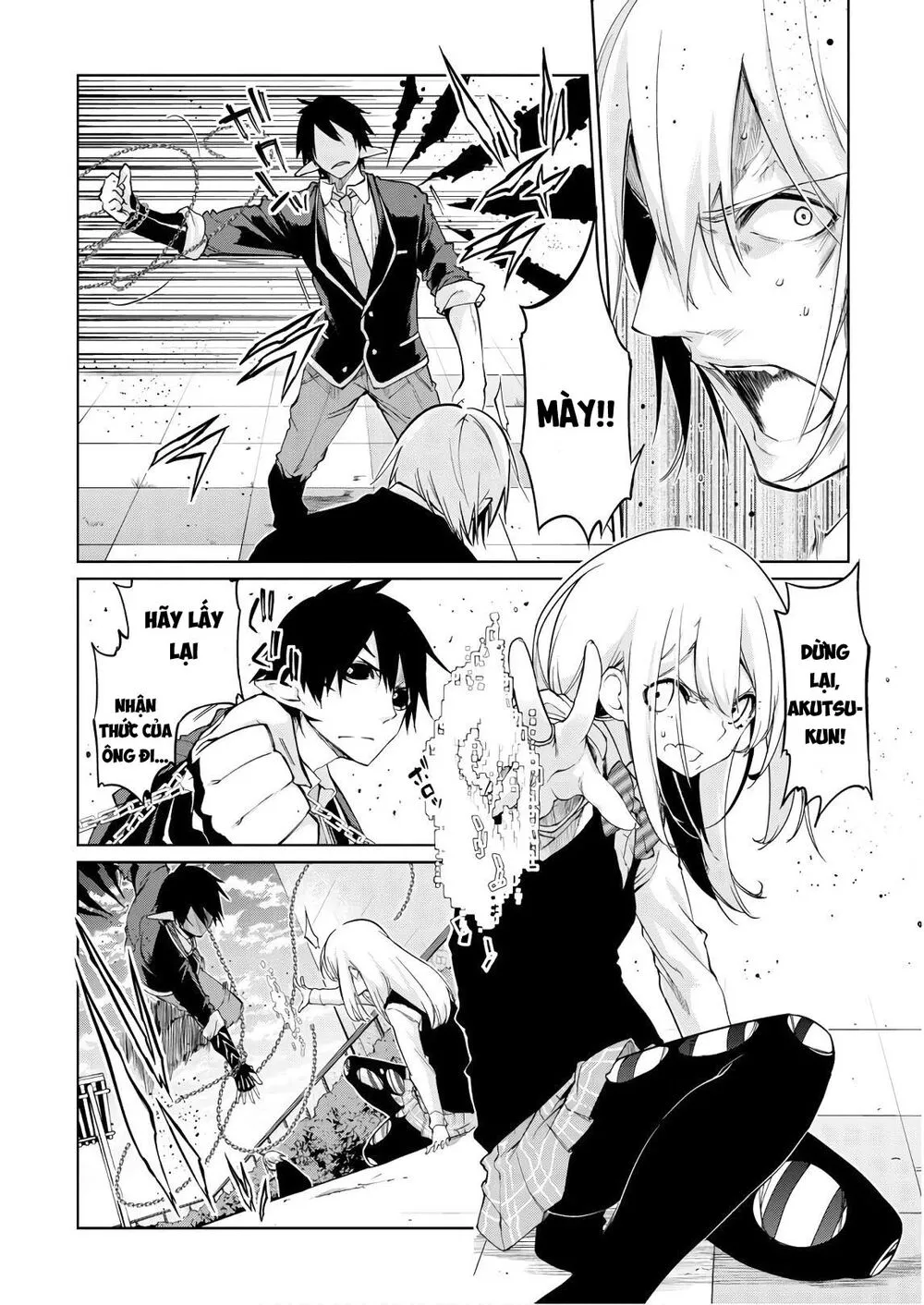 HentaiVN.net - Ảnh 7 - Con quỷ ngu ngốc dám nhờn với các chị thiên thần [Oroka na Tenshi wa Akuma to Odoru; The Foolish Angel Dances with Demons] - Chap 30
