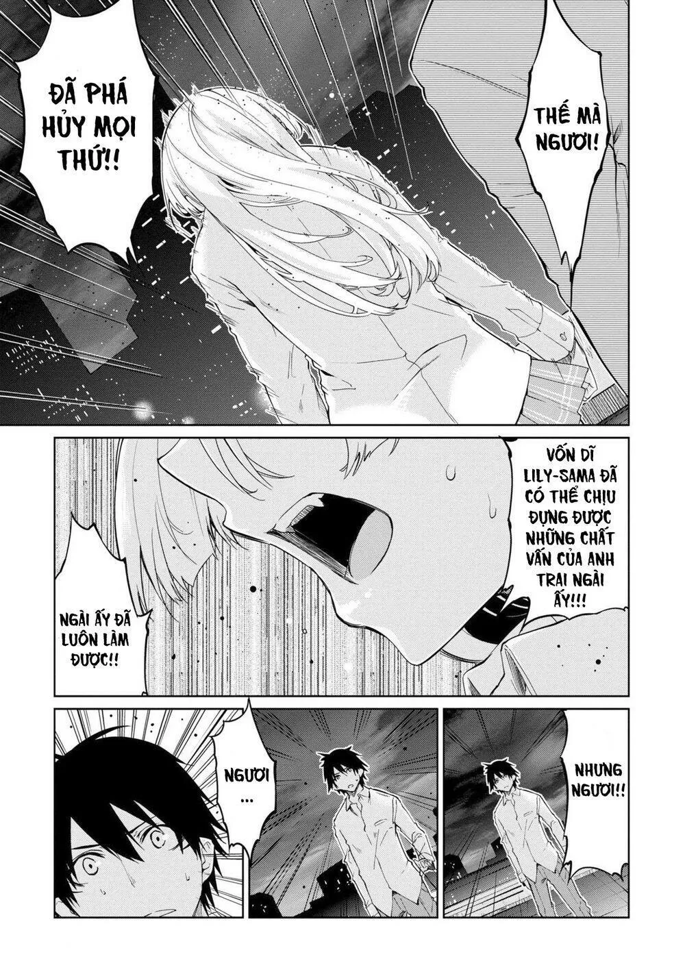 HentaiVN.net - Ảnh 22 - Con quỷ ngu ngốc dám nhờn với các chị thiên thần [Oroka na Tenshi wa Akuma to Odoru; The Foolish Angel Dances with Demons] - Chap 31