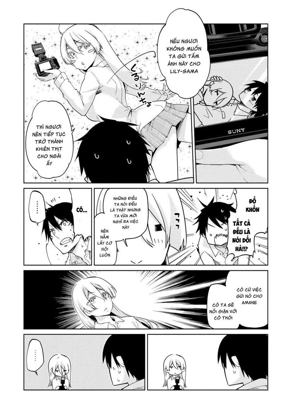 HentaiVN.net - Ảnh 30 - Con quỷ ngu ngốc dám nhờn với các chị thiên thần [Oroka na Tenshi wa Akuma to Odoru; The Foolish Angel Dances with Demons] - Chap 31