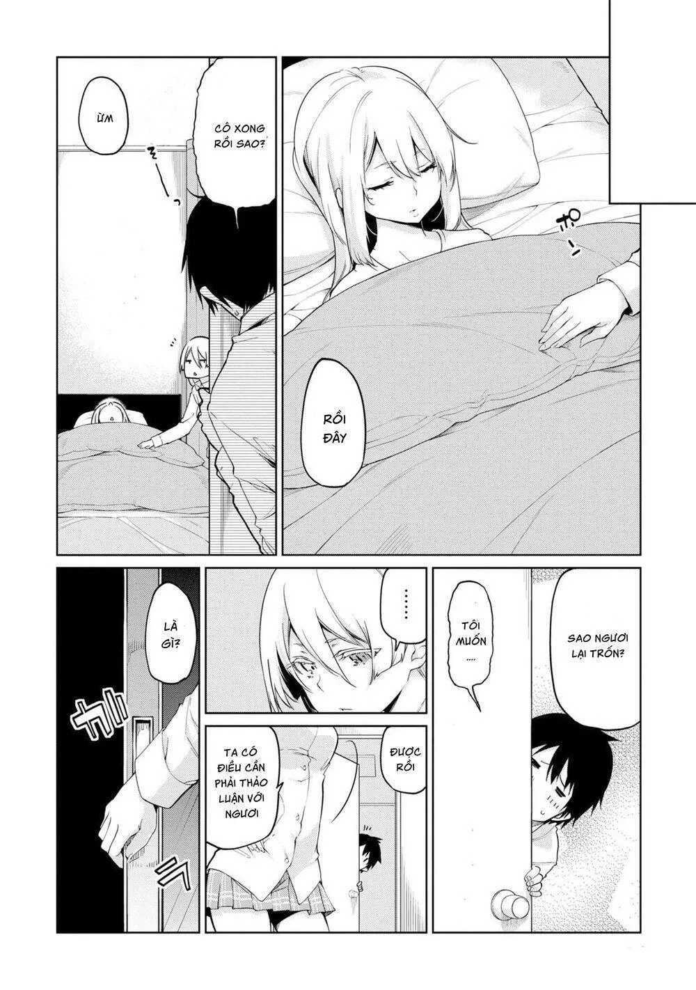 HentaiVN.net - Ảnh 9 - Con quỷ ngu ngốc dám nhờn với các chị thiên thần [Oroka na Tenshi wa Akuma to Odoru; The Foolish Angel Dances with Demons] - Chap 31