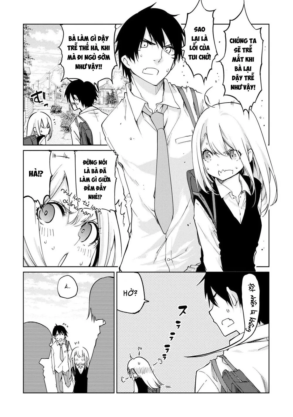 HentaiVN.net - Ảnh 29 - Con quỷ ngu ngốc dám nhờn với các chị thiên thần [Oroka na Tenshi wa Akuma to Odoru; The Foolish Angel Dances with Demons] - Chap 32