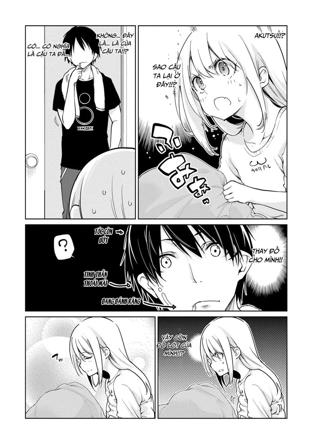 HentaiVN.net - Ảnh 5 - Con quỷ ngu ngốc dám nhờn với các chị thiên thần [Oroka na Tenshi wa Akuma to Odoru; The Foolish Angel Dances with Demons] - Chap 32