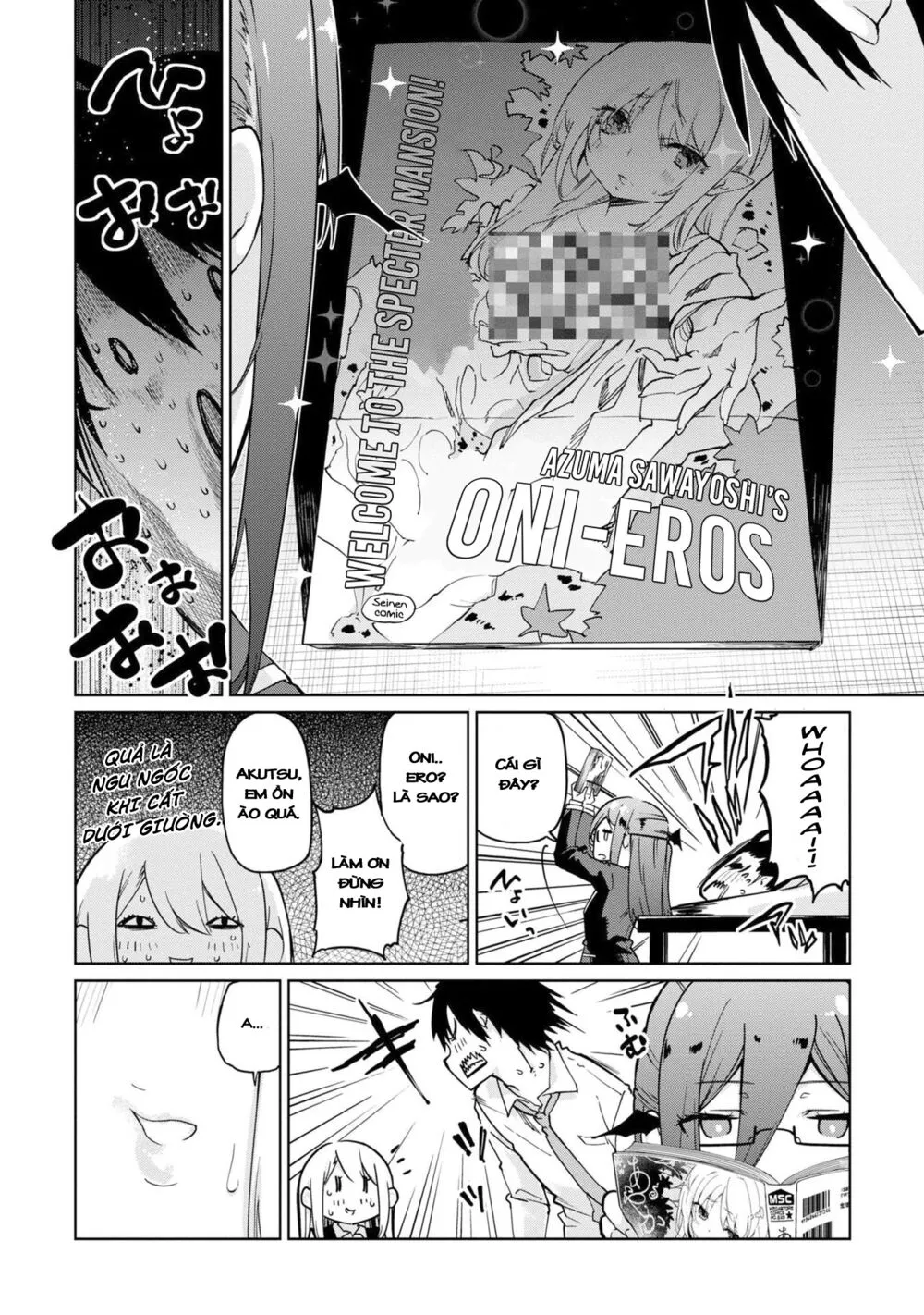 HentaiVN.net - Ảnh 11 - Con quỷ ngu ngốc dám nhờn với các chị thiên thần [Oroka na Tenshi wa Akuma to Odoru; The Foolish Angel Dances with Demons] - Chap 34