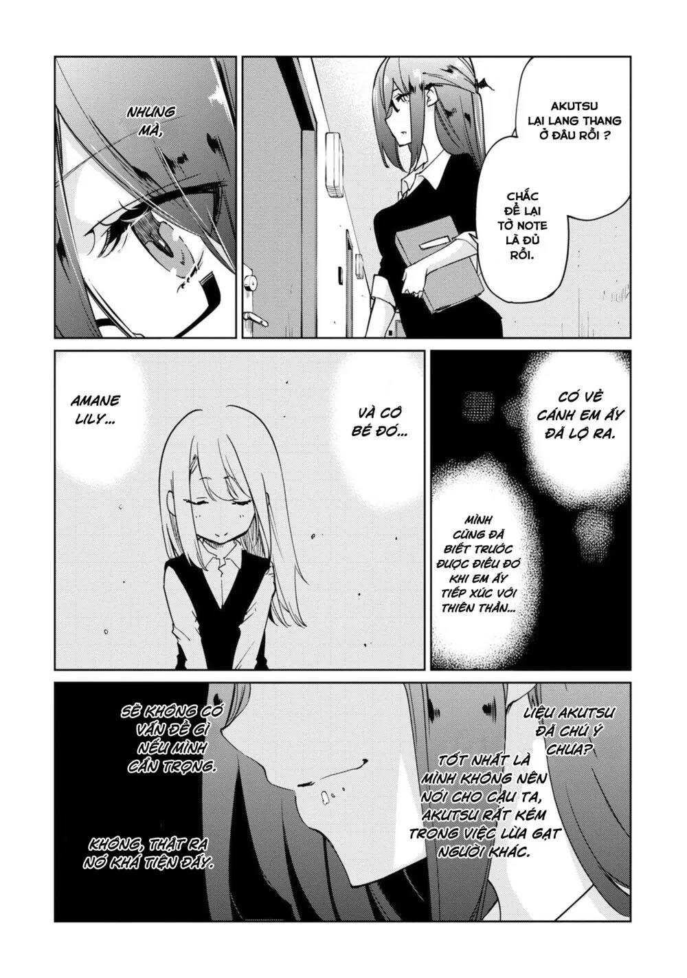 HentaiVN.net - Ảnh 28 - Con quỷ ngu ngốc dám nhờn với các chị thiên thần [Oroka na Tenshi wa Akuma to Odoru; The Foolish Angel Dances with Demons] - Chap 34