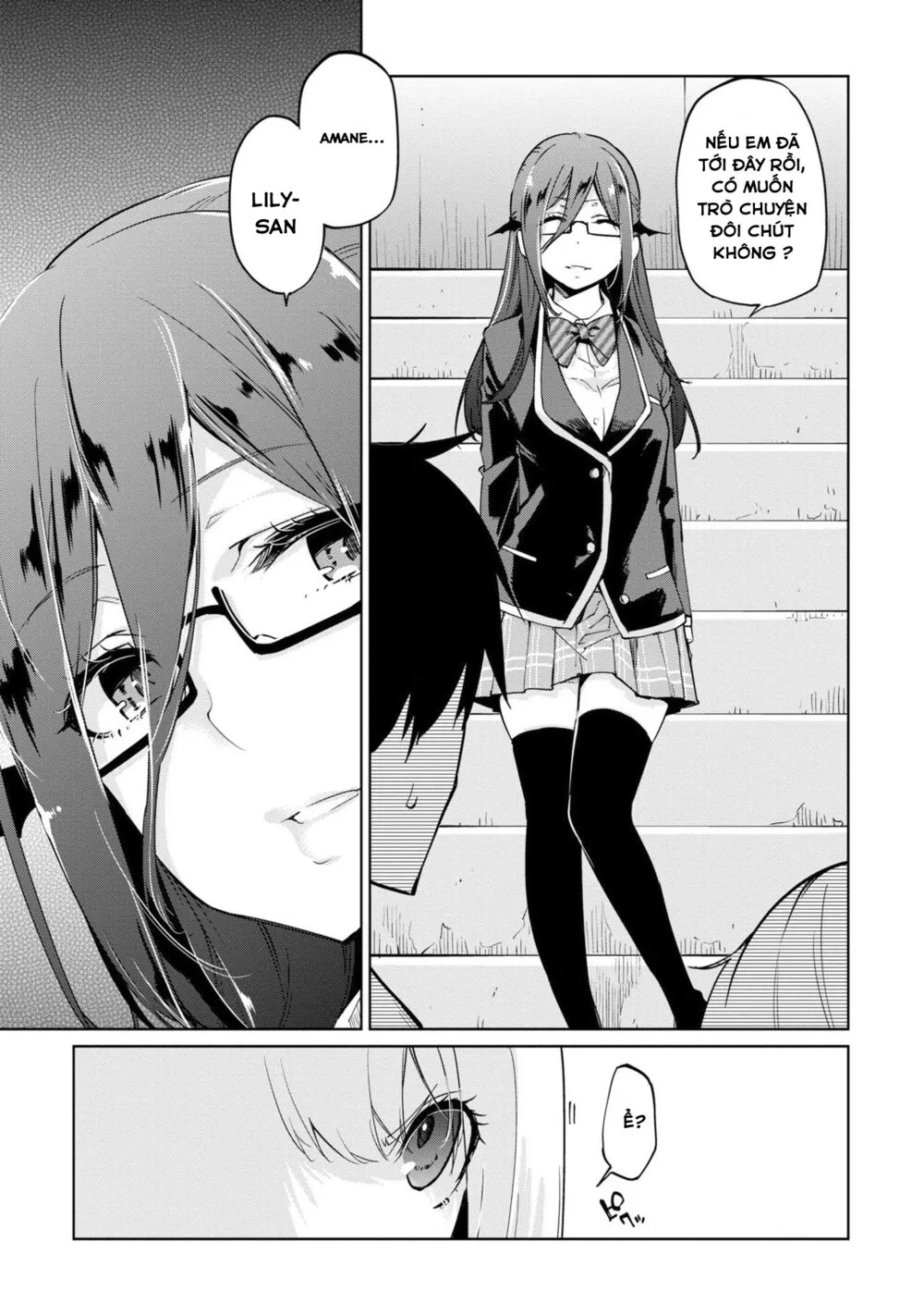 HentaiVN.net - Ảnh 4 - Con quỷ ngu ngốc dám nhờn với các chị thiên thần [Oroka na Tenshi wa Akuma to Odoru; The Foolish Angel Dances with Demons] - Chap 34