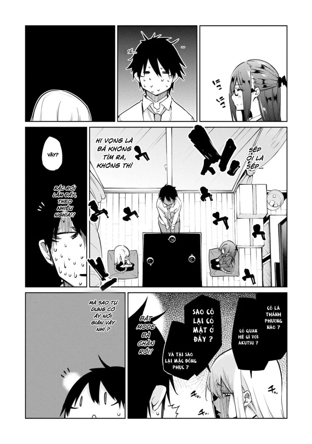HentaiVN.net - Ảnh 5 - Con quỷ ngu ngốc dám nhờn với các chị thiên thần [Oroka na Tenshi wa Akuma to Odoru; The Foolish Angel Dances with Demons] - Chap 34