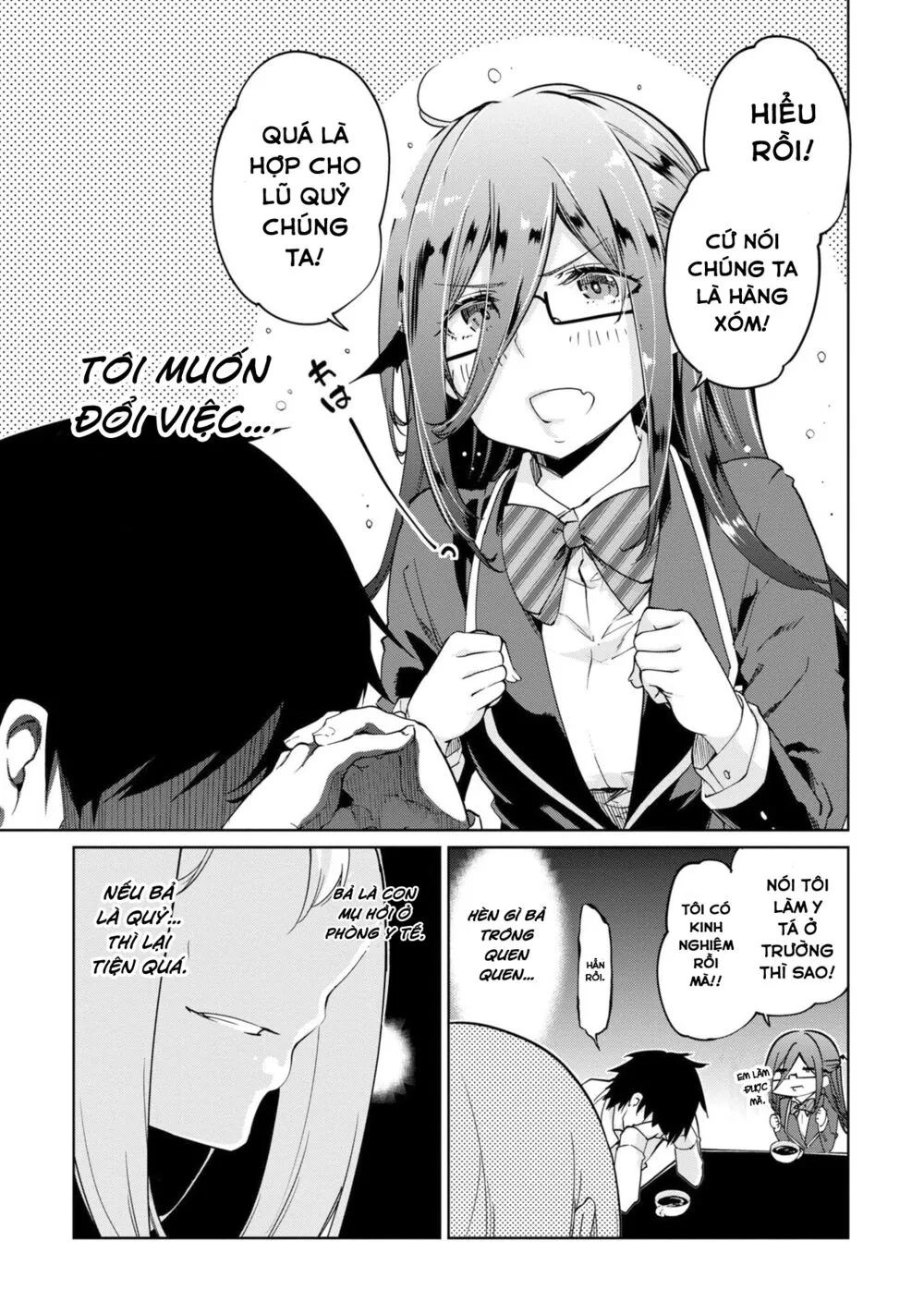 HentaiVN.net - Ảnh 8 - Con quỷ ngu ngốc dám nhờn với các chị thiên thần [Oroka na Tenshi wa Akuma to Odoru; The Foolish Angel Dances with Demons] - Chap 34
