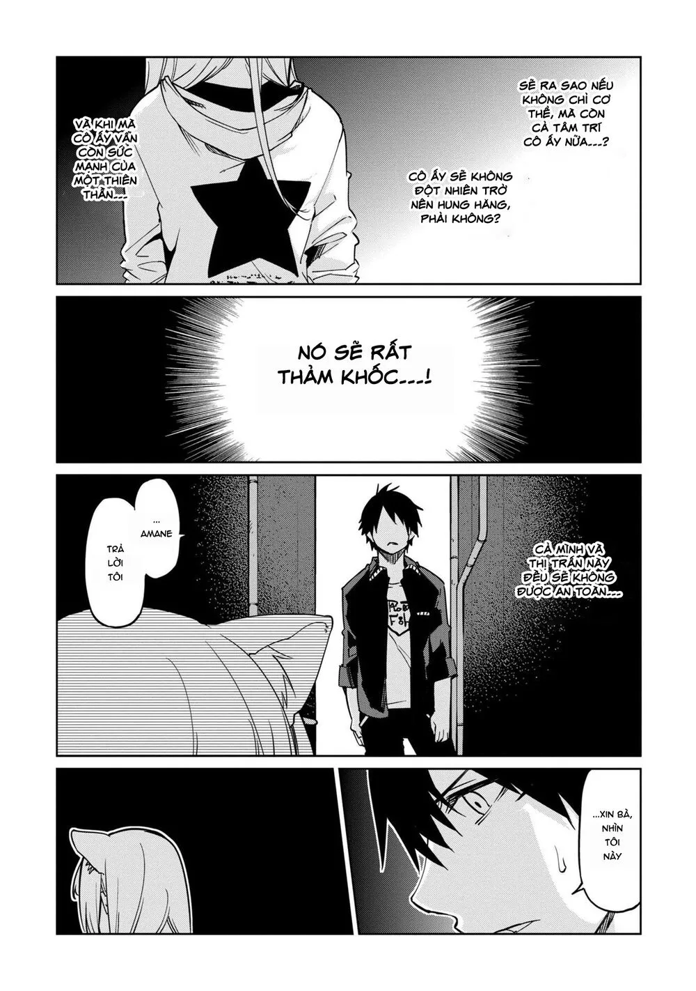 HentaiVN.net - Ảnh 23 - Con quỷ ngu ngốc dám nhờn với các chị thiên thần [Oroka na Tenshi wa Akuma to Odoru; The Foolish Angel Dances with Demons] - Chap 35