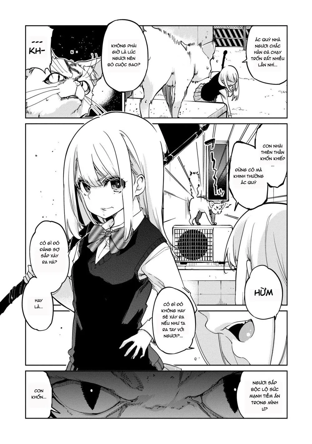 HentaiVN.net - Ảnh 5 - Con quỷ ngu ngốc dám nhờn với các chị thiên thần [Oroka na Tenshi wa Akuma to Odoru; The Foolish Angel Dances with Demons] - Chap 35