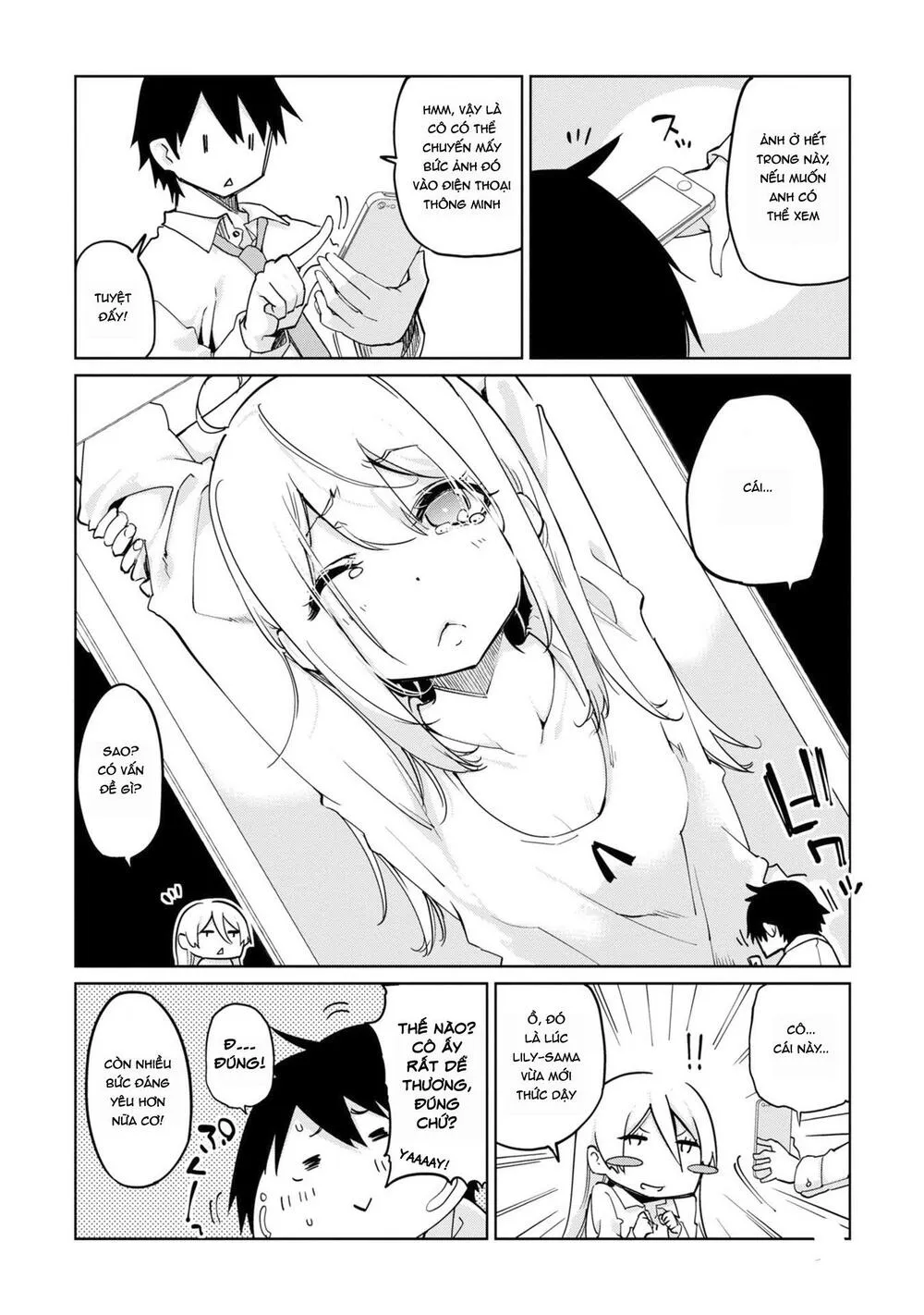 HentaiVN.net - Ảnh 5 - Con quỷ ngu ngốc dám nhờn với các chị thiên thần [Oroka na Tenshi wa Akuma to Odoru; The Foolish Angel Dances with Demons] - Chap 35.5