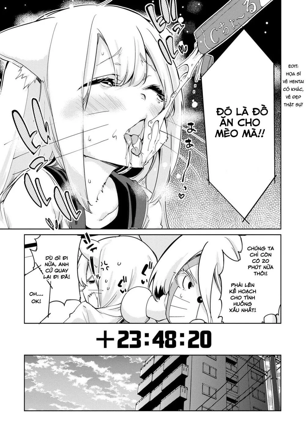 HentaiVN.net - Ảnh 16 - Con quỷ ngu ngốc dám nhờn với các chị thiên thần [Oroka na Tenshi wa Akuma to Odoru; The Foolish Angel Dances with Demons] - Chap 36
