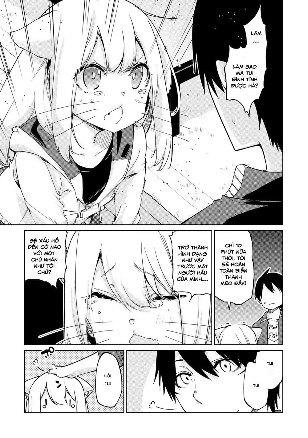 HentaiVN.net - Ảnh 18 - Con quỷ ngu ngốc dám nhờn với các chị thiên thần [Oroka na Tenshi wa Akuma to Odoru; The Foolish Angel Dances with Demons] - Chap 36