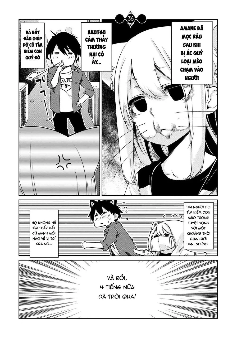HentaiVN.net - Ảnh 3 - Con quỷ ngu ngốc dám nhờn với các chị thiên thần [Oroka na Tenshi wa Akuma to Odoru; The Foolish Angel Dances with Demons] - Chap 36