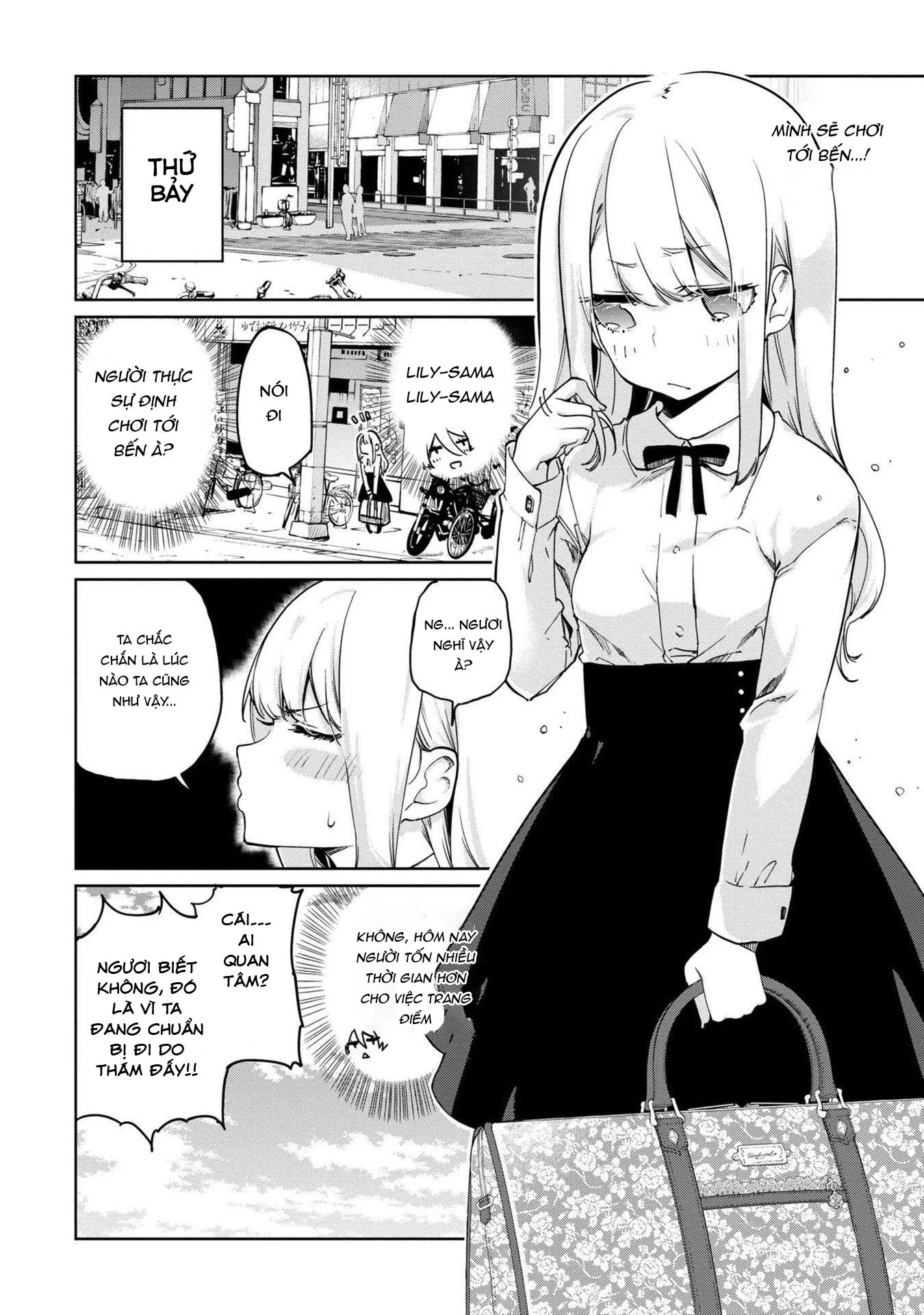 HentaiVN.net - Ảnh 7 - Con quỷ ngu ngốc dám nhờn với các chị thiên thần [Oroka na Tenshi wa Akuma to Odoru; The Foolish Angel Dances with Demons] - Chap 38.5