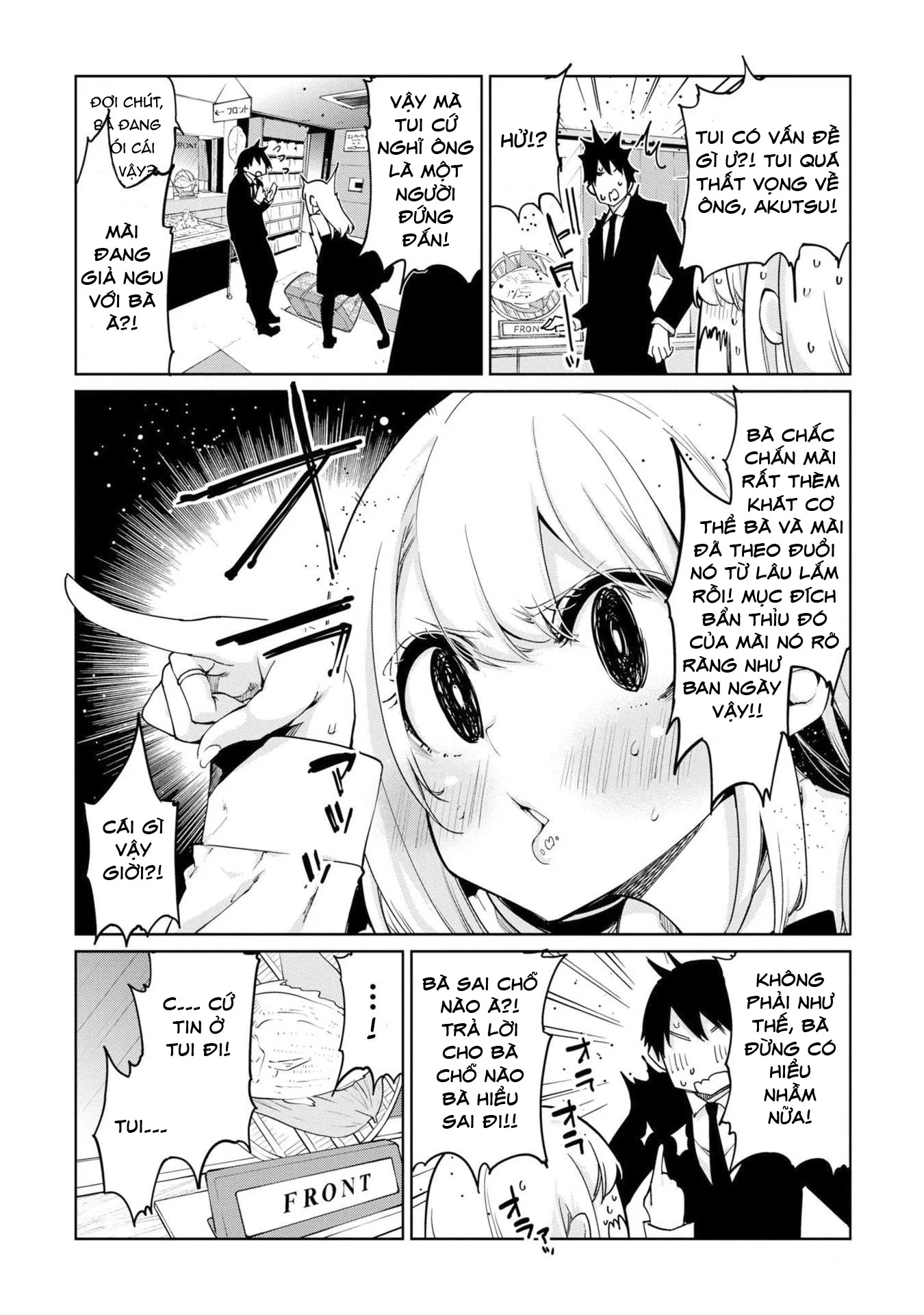 HentaiVN.net - Ảnh 6 - Con quỷ ngu ngốc dám nhờn với các chị thiên thần [Oroka na Tenshi wa Akuma to Odoru; The Foolish Angel Dances with Demons] - Chap 39
