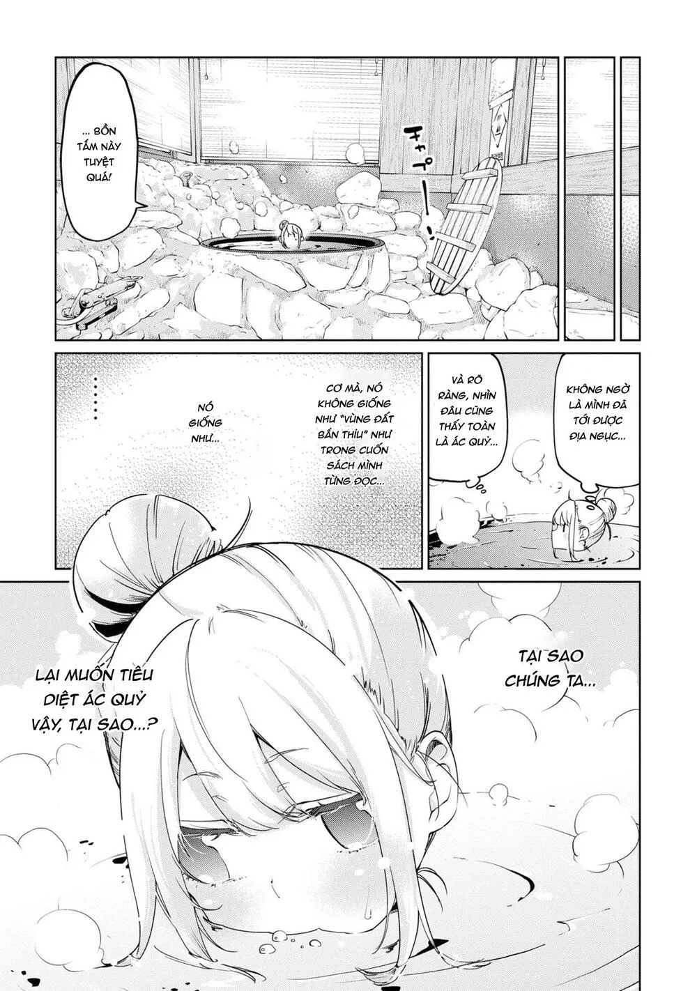 HentaiVN.net - Ảnh 25 - Con quỷ ngu ngốc dám nhờn với các chị thiên thần [Oroka na Tenshi wa Akuma to Odoru; The Foolish Angel Dances with Demons] - Chap 40