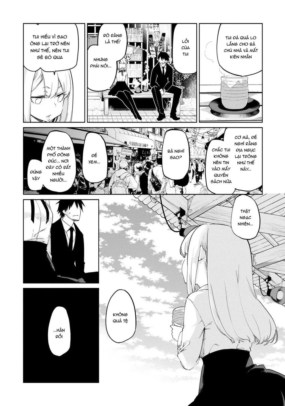 HentaiVN.net - Ảnh 4 - Con quỷ ngu ngốc dám nhờn với các chị thiên thần [Oroka na Tenshi wa Akuma to Odoru; The Foolish Angel Dances with Demons] - Chap 40