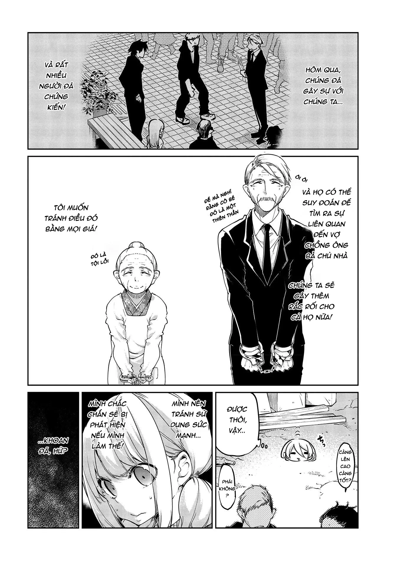 HentaiVN.net - Ảnh 22 - Con quỷ ngu ngốc dám nhờn với các chị thiên thần [Oroka na Tenshi wa Akuma to Odoru; The Foolish Angel Dances with Demons] - Chap 41