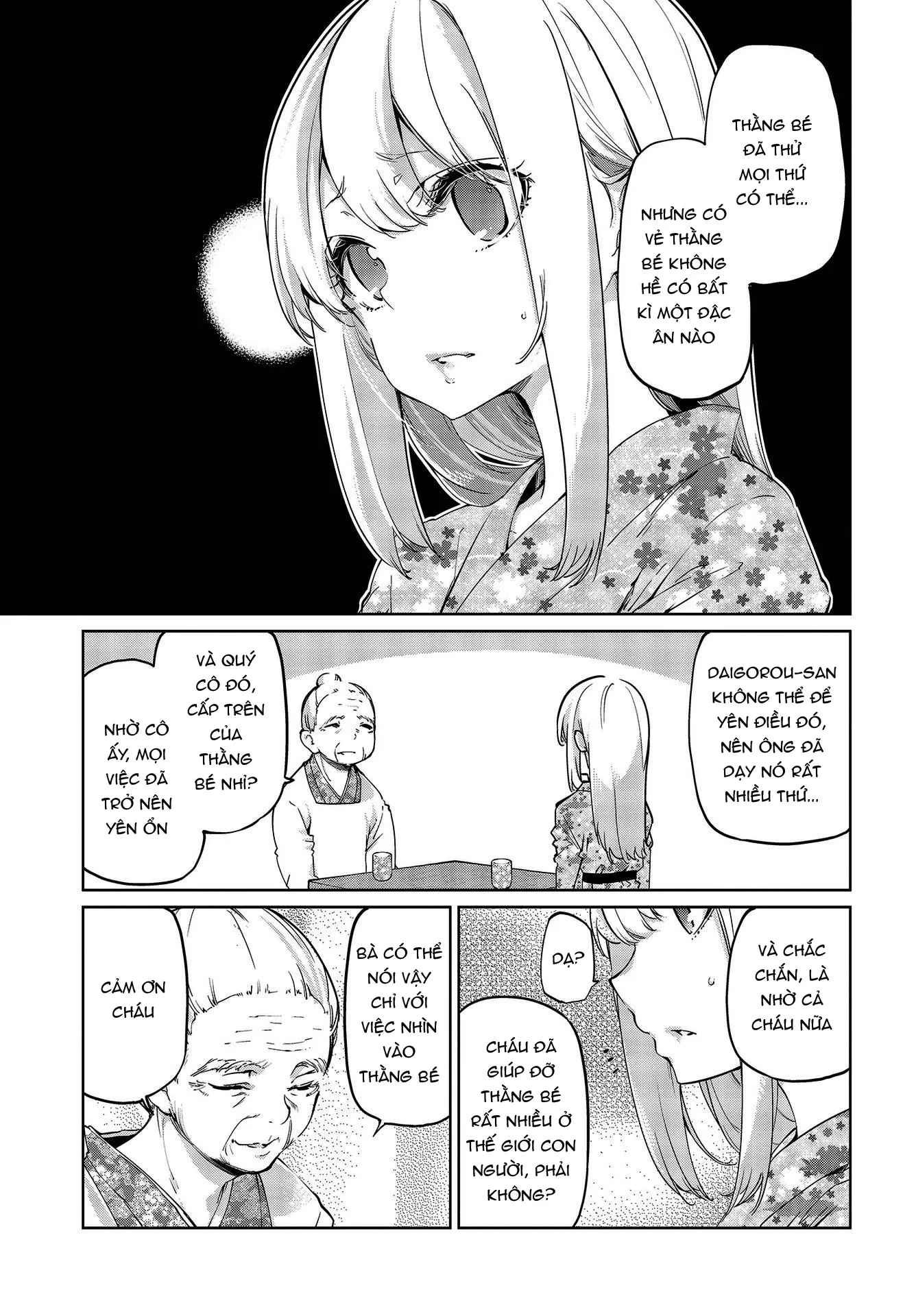 HentaiVN.net - Ảnh 5 - Con quỷ ngu ngốc dám nhờn với các chị thiên thần [Oroka na Tenshi wa Akuma to Odoru; The Foolish Angel Dances with Demons] - Chap 41